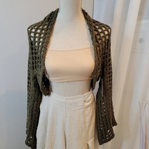 Free People Trinity Shawl/Shrug Sz XS